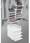 Akıllı Raf Midi 4LÜ Set BEYAZ