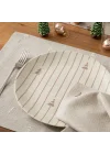 Alarce Amerikan Servis 35x50 Cm Natural/Ekru