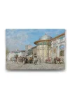 Alberto Pasini - At Pazarı Tablosu - 45x30cm