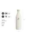 All Day Slim Soğuk Su Termosu 0.60 Litre - Krem | Paslanmaz Çelik