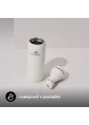 All Day Slim Soğuk Su Termosu 0.60 Litre - Krem | Paslanmaz Çelik
