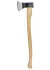 Alman Tipi Balta Dişbudak Ağacı Saplı 60cm 1000gr