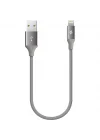 AlumiCable Mini 30cm Lightning Şarj Kablosu- Uzay Grisi (2DK28UG)