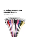 AlumiCable Type-C 120cm Şarj Kablosu - Uzay Grisi (2DK18UG)