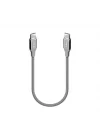 AlumiCable USB-C - USB-C 30cm 65W PD/QC Hızlı Şarj/Data Kablosu Uzay Grisi Uzay Grisi 2DK50UG