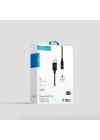 Alumicable XL Lightning Şarj ve Data Kablosu, Siyah, 2 m
