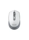 AM204 Çift Modlu Bluetooth ve Kablosuz 1600DPI Şarj Edilebilir Optik Mouse Beyaz