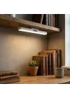 Amber LED 5 Watt Şarjlı Mıknatıslı Dokunmatik Aplik (Beyaz, 1 Adet)