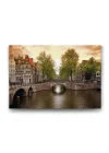 Amsterdam Kanal Tablosu - 75x50cm