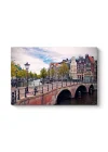 Amsterdam Köprü Kanal Tablosu 45 x 30