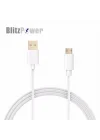Android İçin Micro USB Şarj Kablosu Beyaz