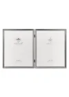 antik Pewter 8 x 10 Hinged Double Picture frame – Boncuk BORDER tasarım