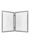 antik Pewter 8 x 10 Hinged Double Picture frame – Boncuk BORDER tasarım