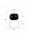 AOI 3.0 MP + 3.0 MP FHD Çift Lens Bağlantılı IP Kamera