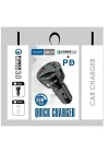 Apera BN72 55W Araç İçi Çakmaklık Hızlı Şarj Aleti PD Quick Charger 2 USB 1 Type-C Çıkış