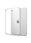 Apple iPad Mini 4 ile uyumlu Kılıf Darbelere Dayanıklı Şeffaf Kapak A1538 A1550 Renksiz
