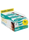 Aqua Soft Touch Bebek Islak Havlu 6 Paket 360 Yaprak