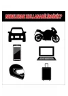 Arabada Bebek Var Araba Cam Sticker 24X28Cm
