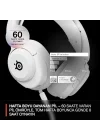 Arctis Nova 5P Wireless ve Bluetooth Kablosuz Oyuncu Kulaklığı Beyaz