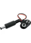 Arduino 9V Barrel Jack Pil Başlığı