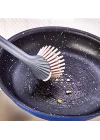 Armona Silikon Fırçalı Mutfak Banyo Sıvı Sabunluk Süngerlik Seti
