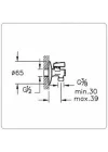 Mey İthalat® Artema A45200 Filtreli Ara Musluk