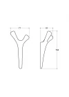 ASKILIK 77 MM ALTIN RENG - AAS2070 0077 GL