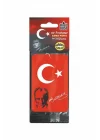 Asma Karton Koku Türk Bayrağı-Atatürk