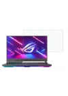 Asus Rog Strix 15.6 İnç İle Uyumlu Ekran Koruyucu Notebook, 9H Temperli Kırılmaz Esnek Nano Cam, Çizilmeye Ve Darbeye Dayanıklı Laptop Koruma, HD Şeffaf