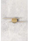 Asya Modern Tasarım Eskitme Renk Gün Işığı Ledli Banyo - Mutfak - Salon Led Duvar 2 Li Aplik