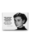Audrey Hepburn Sözleri Tablosu - 60x40cm