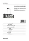 AV-60127-4Y-BSY Siyah Boyalı Modern Avize, E27, Metal, Cam, 80x22cm