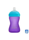 Avent Yumuşak Uçlu Alıştırma Bardağı, 9 Ay, 300 Mililitre, Mor, SCF802/02
