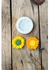 Ayçiçeği Tekli Mum Kalıbı (Silikon) (1 Adet)
