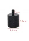 ayex 5/8 inç Mikrofon standını 1/4 İnçe Dönüştürücü Vida Adaptörü