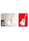 Aynalı Duvar Süsü (sticker) Gitar Şekilli