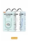 Azeada 27W Type-C to Lighting ile Uyumlu Şarj ve Data Kablosu 1m Beyaz PD-B82İB (Beyaz, Type-C to Lighting)