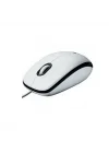 B100 Optik USB Kablolu Mouse, Sağ ve Sol Elle Kullanıma Uygun, Windows, Linux ve Mac ile Uyumlu, Beyaz