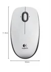 B100 Optik USB Kablolu Mouse, Sağ ve Sol Elle Kullanıma Uygun, Windows, Linux ve Mac ile Uyumlu, Beyaz