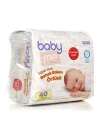Baby&Me Süper İnce 60x90 cm 40lı Bebek Bakım Örtüsü