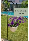 Bahçe Kazığı – Bahçe Direği İkili Set -Siyah 120 cm