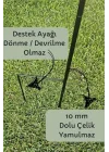Bahçe Kazığı – Bahçe Direği İkili Set -Siyah 120 cm