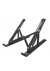 BakGelAl 7 Kademeli Ayarlı Katlanabilir Laptop Tablet Standı Siyah