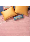 Baklan Fuşya Kıng Sıze Tencel Pike
