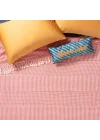 Baklan Fuşya Kıng Sıze Tencel Pike