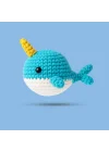 Balina Amigurumi Tığ Kiti - Pratik Örgü İp