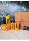 Balmumu Mum Bodrum Gliserinli Bitkisel Sabun Bal Mumu Mum Beeswax Candle Set