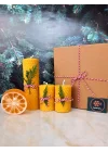 Balmumu Mum Bodrum Gliserinli Bitkisel Sabun Bal Mumu Mum Beeswax Candle Set