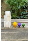 Balon Elips Set Silikon Mum Kalıpları