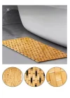 Bambu Banyo Paspası - Kaymaz Taban - Duş Paspası 40 x 60 cm